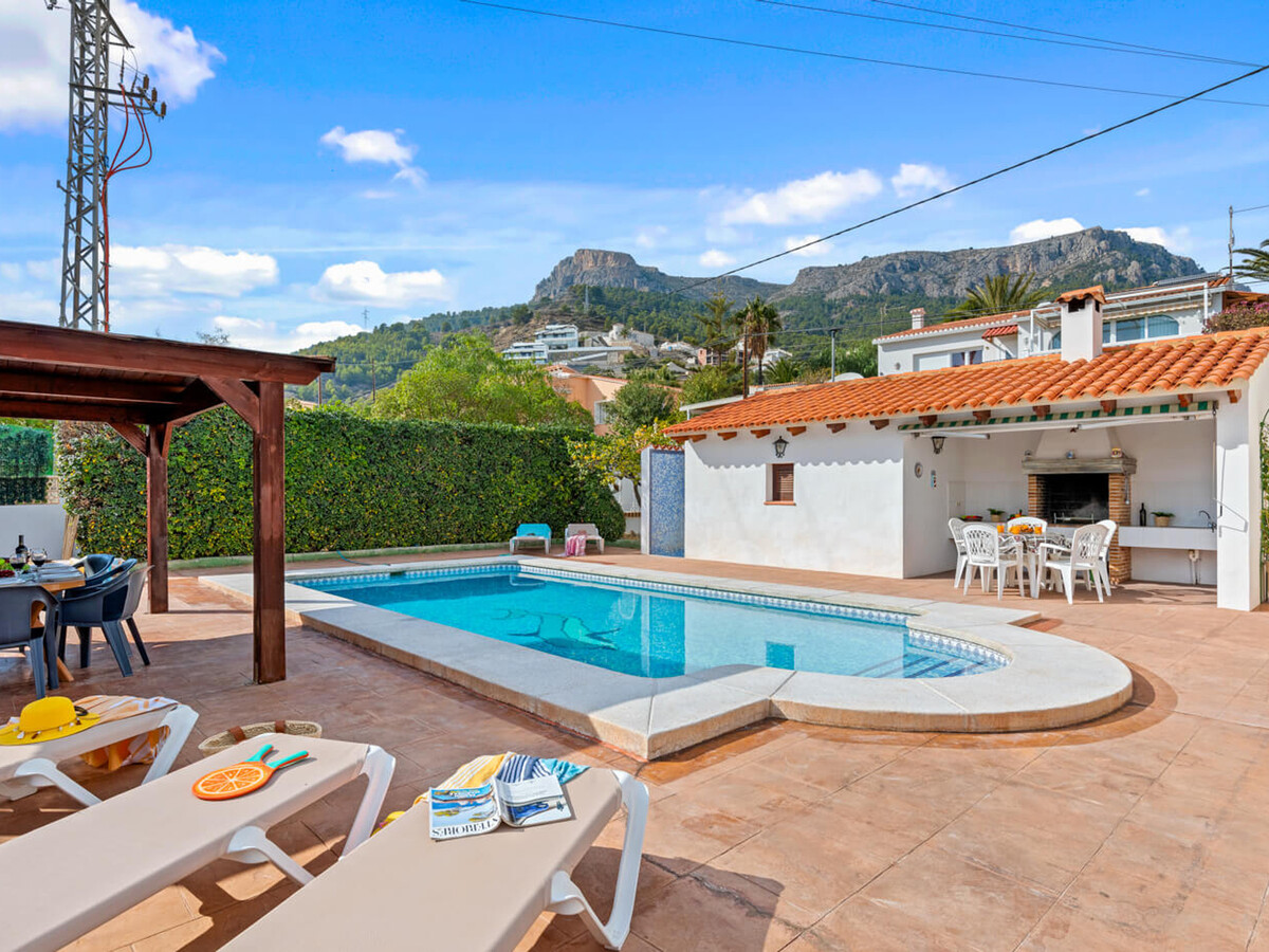 Villa 8 pers. Calpe : piscine 8x4m, 4 chambres, 2 niveaux - Photo 2