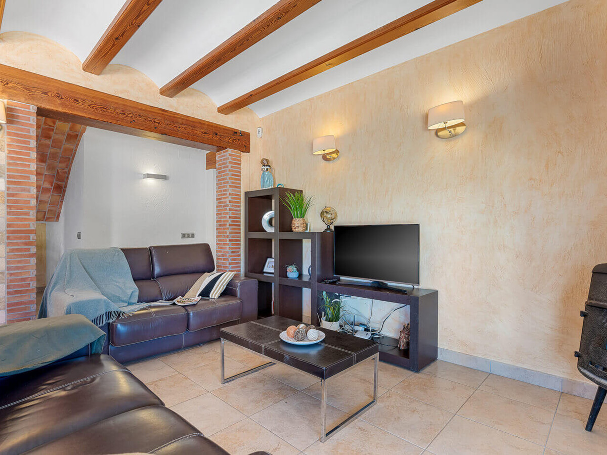 Villa Chata à Benissa : 4 chambres, piscine 10x5m, four à bois - Photo 13