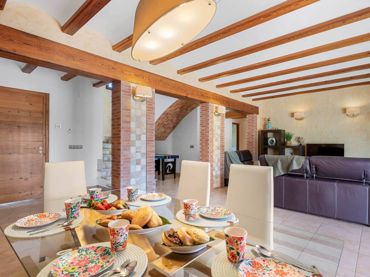 Villa Chata à Benissa : 4 chambres, piscine 10x5m, four à bois - Photo 17