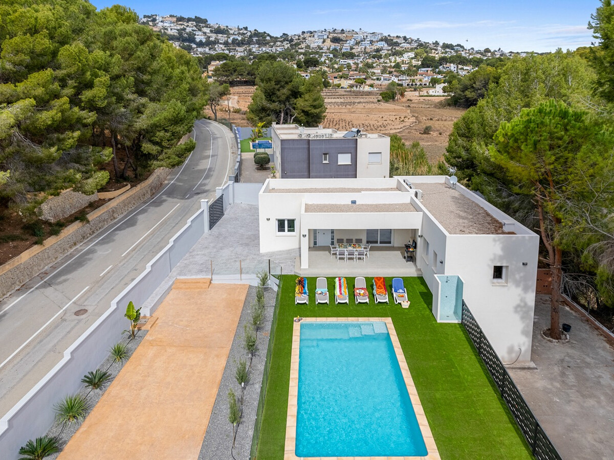 Villa plain-pied 6 pers. Moraira, piscine 8x4m à 1,2 km plage - Photo 1
