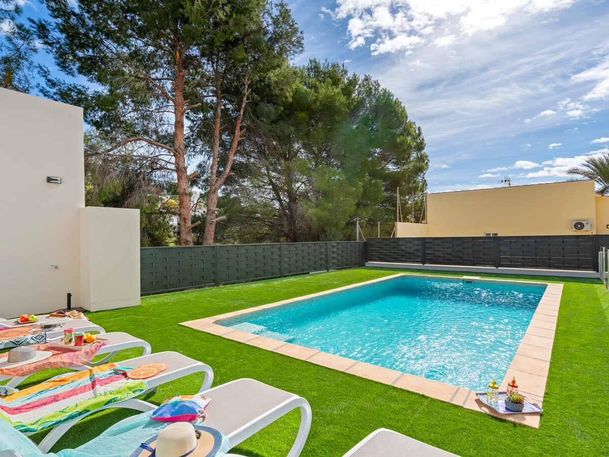 Villa plain-pied 6 pers. Moraira, piscine 8x4m à 1,2 km plage - Photo 3
