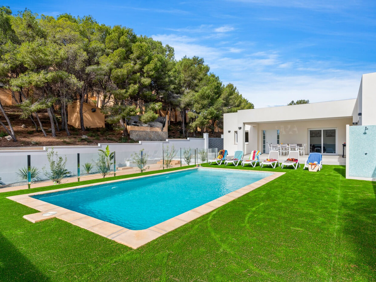 Villa plain-pied 6 pers. Moraira, piscine 8x4m à 1,2 km plage - Photo 5