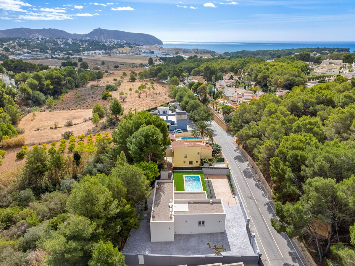 Villa plain-pied 6 pers. Moraira, piscine 8x4m à 1,2 km plage - Photo 10