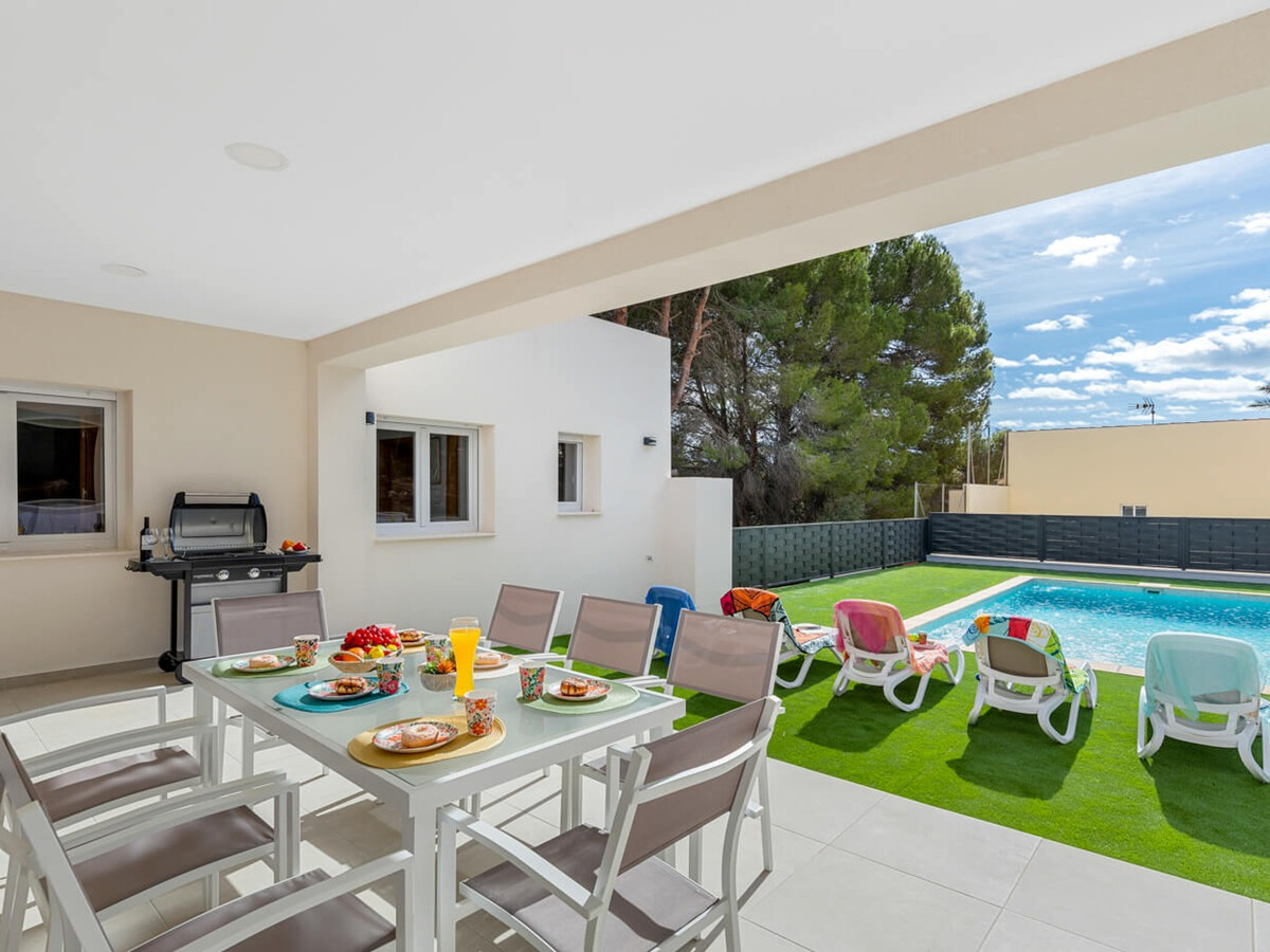Villa plain-pied 6 pers. Moraira, piscine 8x4m à 1,2 km plage - Photo 14
