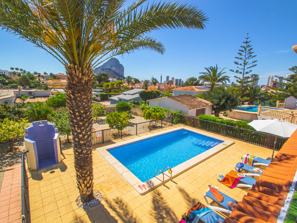 Villa 6 pers. à Calpe, piscine 8x4 m et vue Peñon - Photo 2