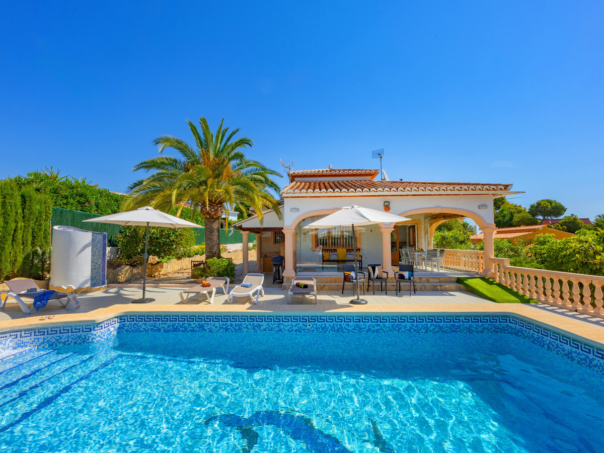 Villa 6 pers., piscine 8x4 et vue Peñón à Calpe - Photo 1