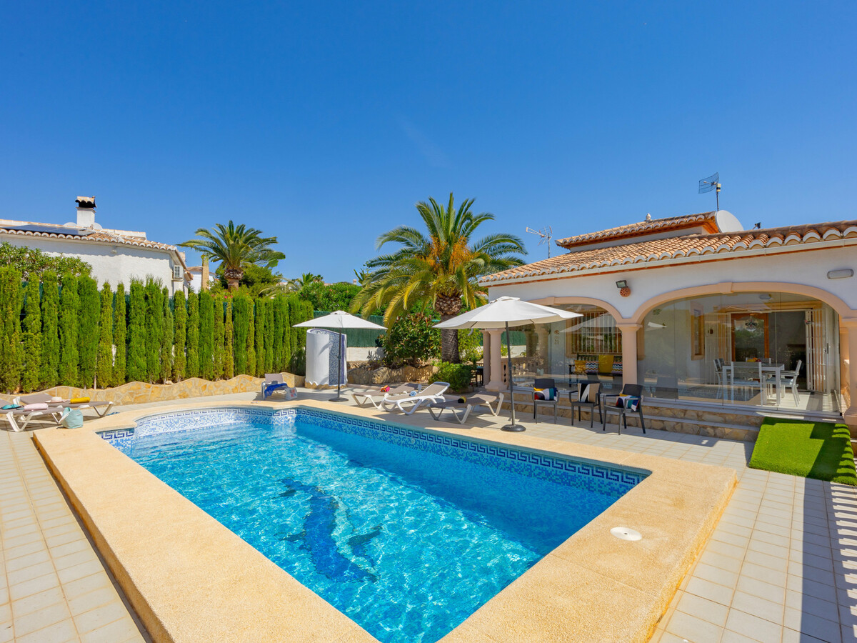 Villa 6 pers., piscine 8x4 et vue Peñón à Calpe - Photo 2