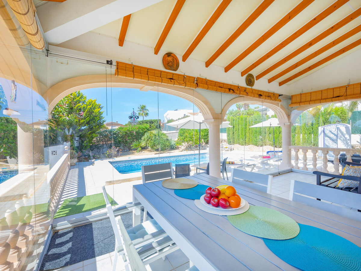 Villa 6 pers., piscine 8x4 et vue Peñón à Calpe - Photo 7