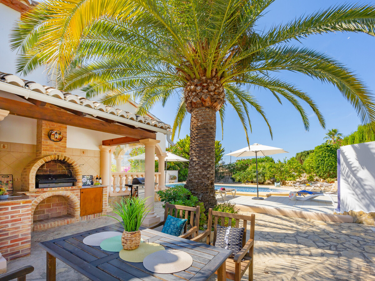 Villa 6 pers., piscine 8x4 et vue Peñón à Calpe - Photo 8