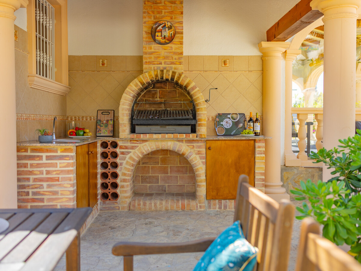 Villa 6 pers., piscine 8x4 et vue Peñón à Calpe - Photo 10