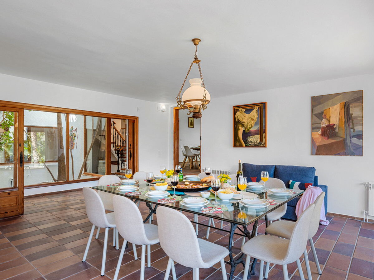 Villa méditerranéenne Calpe : 5 chambres, piscine et jardin - Photo 7