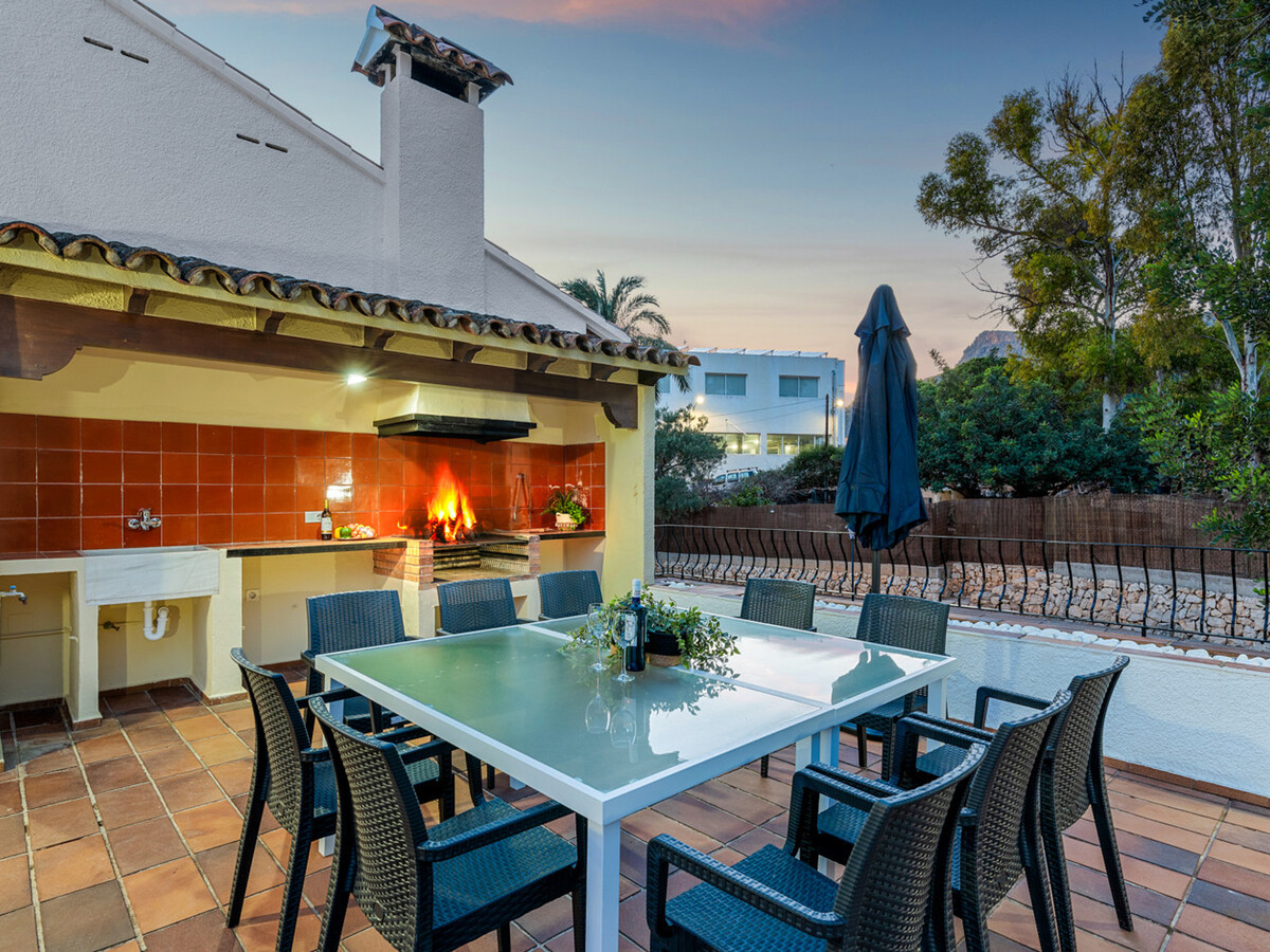 Villa méditerranéenne Calpe : 5 chambres, piscine et jardin - Photo 13