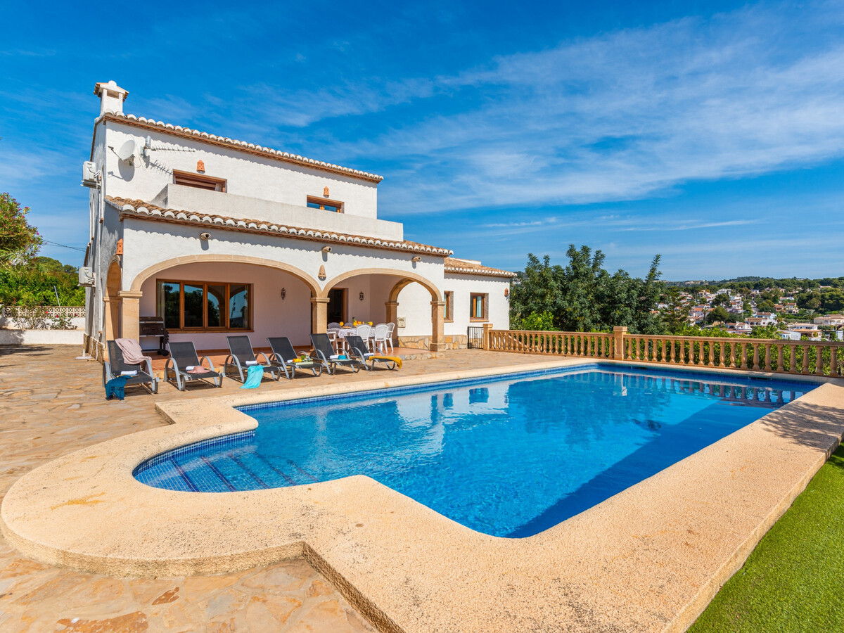 Villa 4 ch Benissa, piscine 10x5m, vue mer, 250m plage - Photo 2