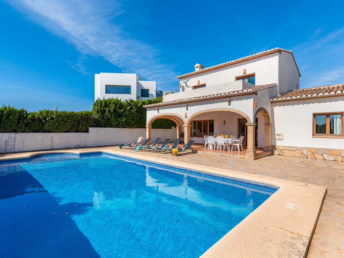 Villa 4 ch Benissa, piscine 10x5m, vue mer, 250m plage - Photo 3