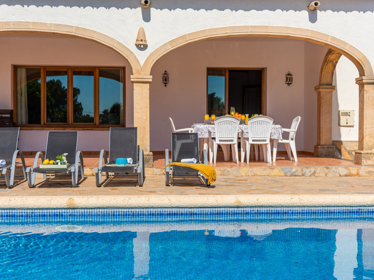 Villa 4 ch Benissa, piscine 10x5m, vue mer, 250m plage - Photo 8