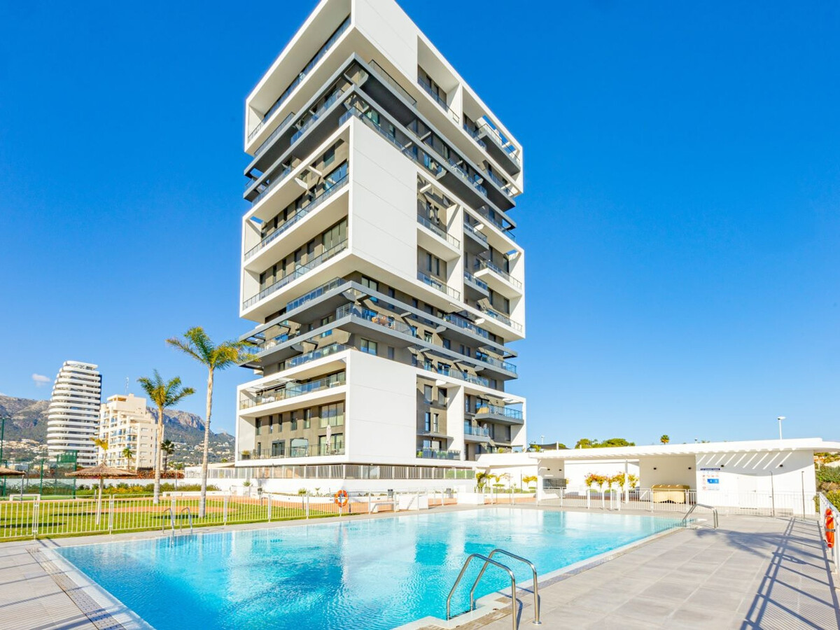 Appartement 2 chambres vue mer à Calpe, piscine et terrasse - Photo 1