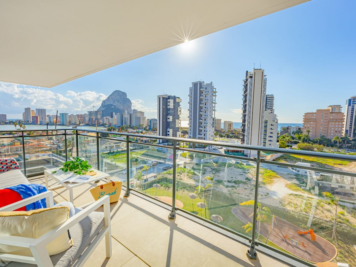 Appartement 2 chambres vue mer à Calpe, piscine et terrasse - Photo 9