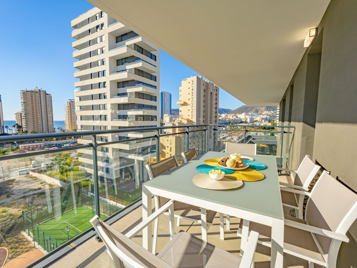 Appartement 2 chambres vue mer à Calpe, piscine et terrasse - Photo 10