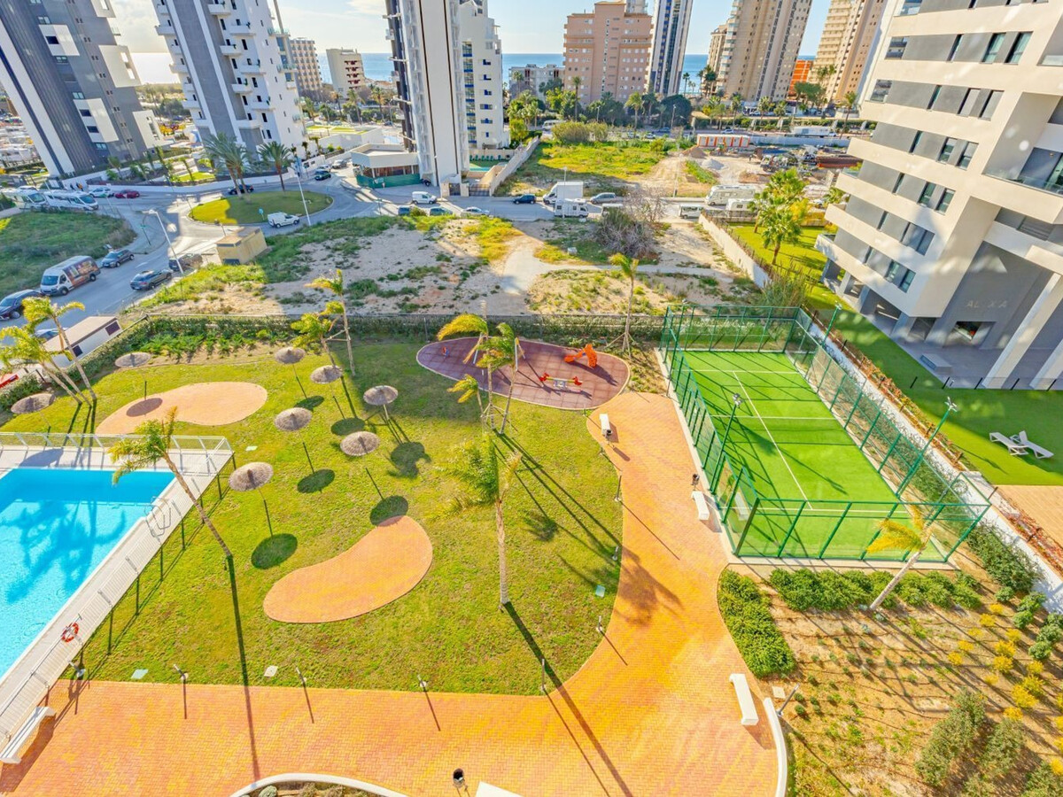 Appartement 2 chambres vue mer à Calpe, piscine et terrasse - Photo 12