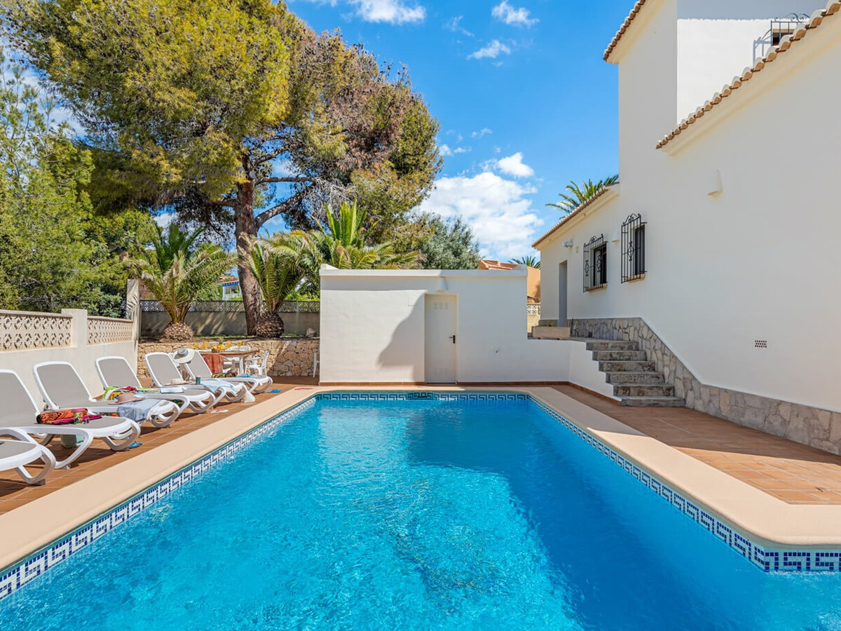 Villa 6 pers. Calpe : piscine 8x4m, vue mer et terrasse - Photo 10