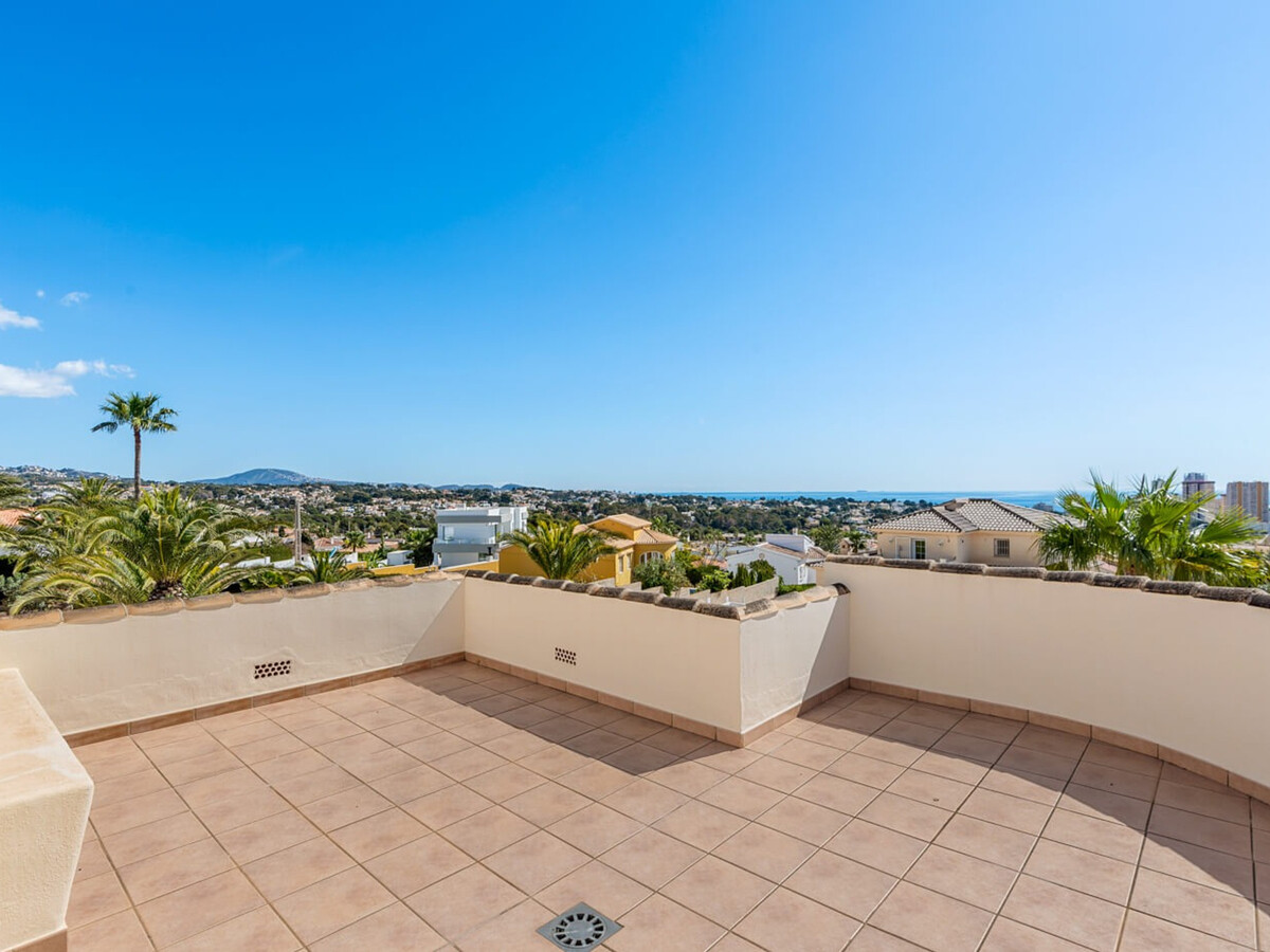 Villa 6 pers. Calpe : piscine 8x4m, vue mer et terrasse - Photo 16
