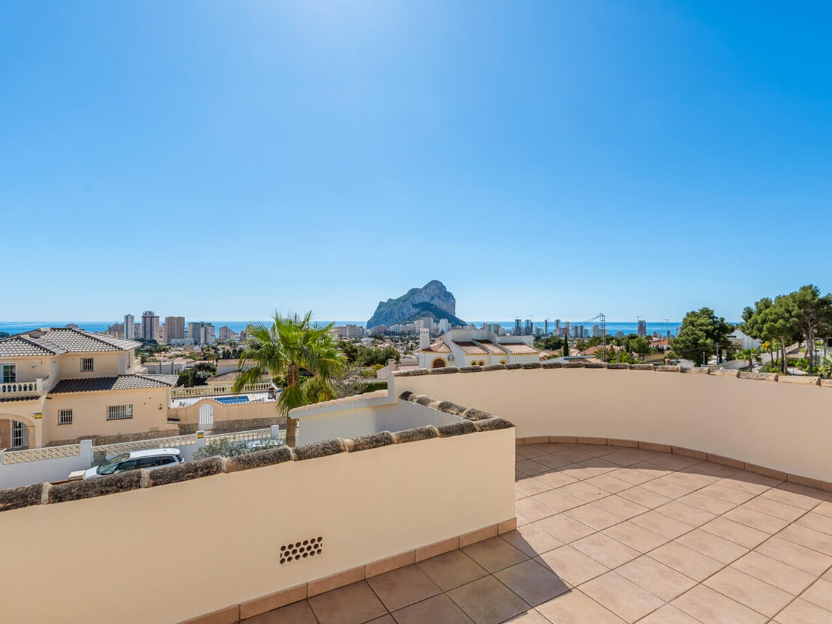 Villa 6 pers. Calpe : piscine 8x4m, vue mer et terrasse - Photo 17