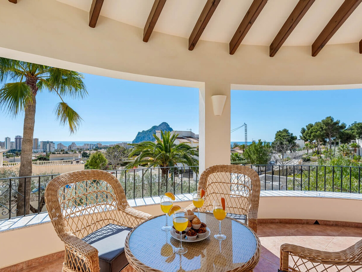 Villa 6 pers. Calpe : piscine 8x4m, vue mer et terrasse - Photo 23