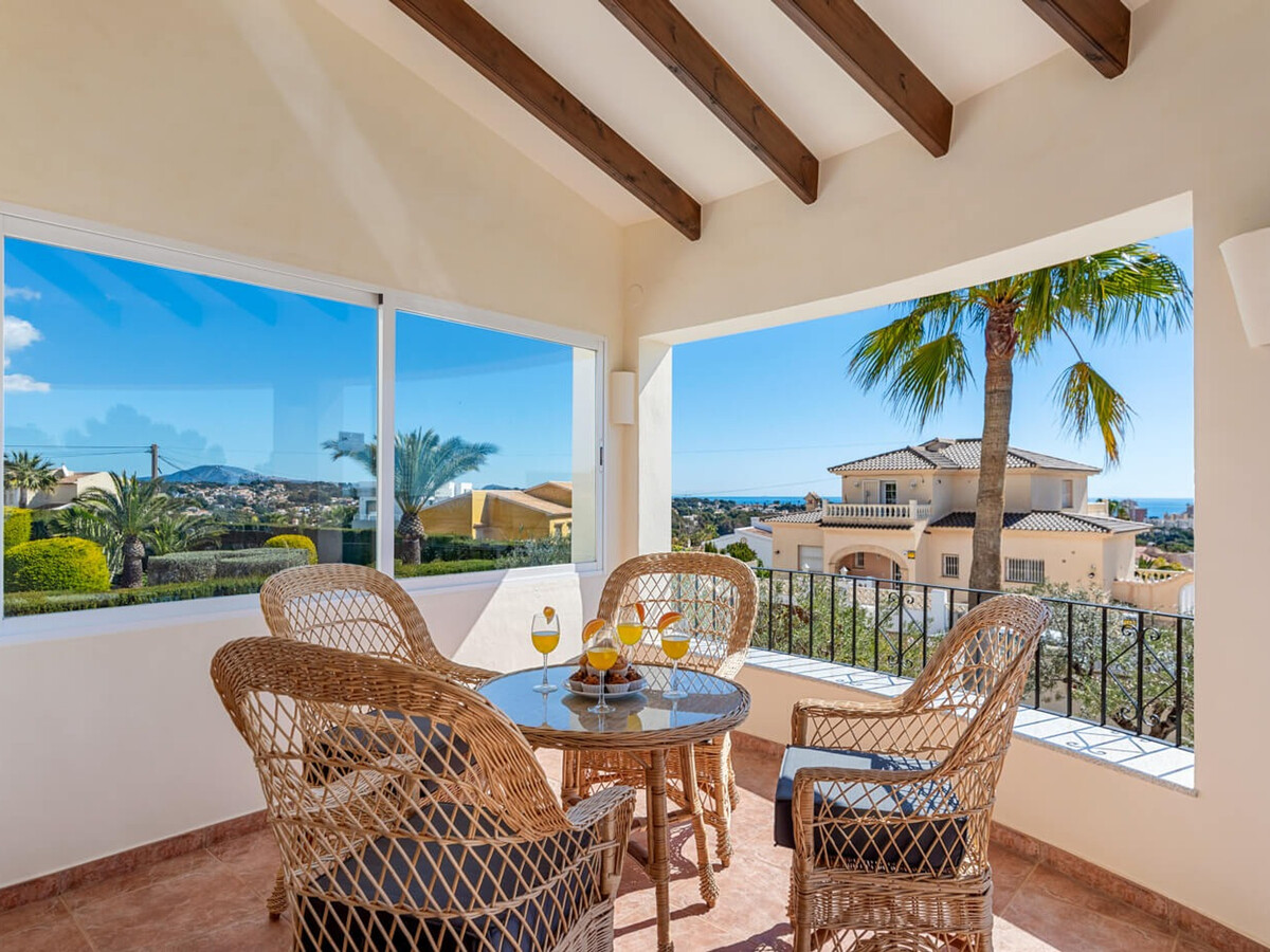 Villa 6 pers. Calpe : piscine 8x4m, vue mer et terrasse - Photo 24