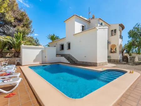 Location villa à Calp, Villa à Calpe avec piscine privée, climatisation et Wi-Fi