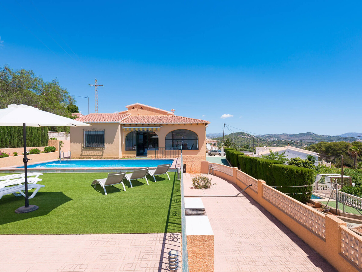 Villa Andres à Calpe : piscine 8x4m et vue mer - Photo 4