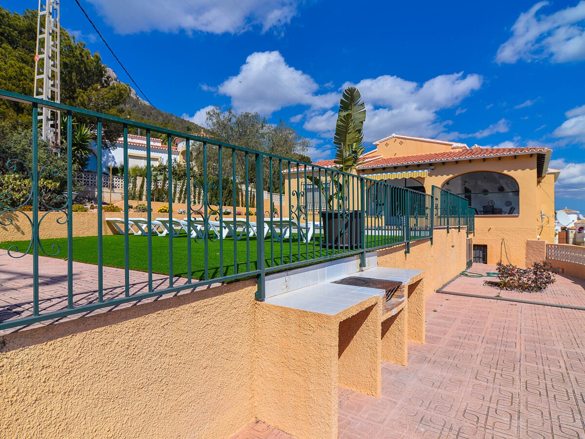 Villa Andres à Calpe : piscine 8x4m et vue mer - Photo 5