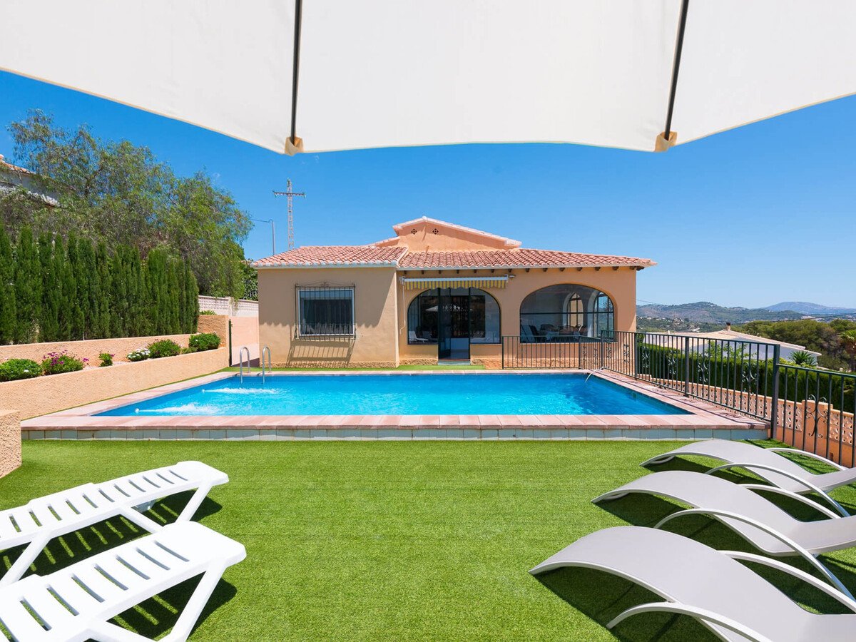 Villa Andres à Calpe : piscine 8x4m et vue mer - Photo 6
