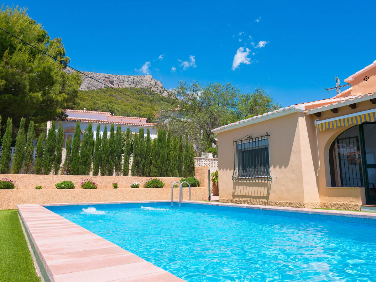 Villa Andres à Calpe : piscine 8x4m et vue mer - Photo 7