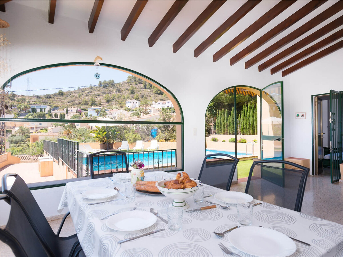 Villa Andres à Calpe : piscine 8x4m et vue mer - Photo 12