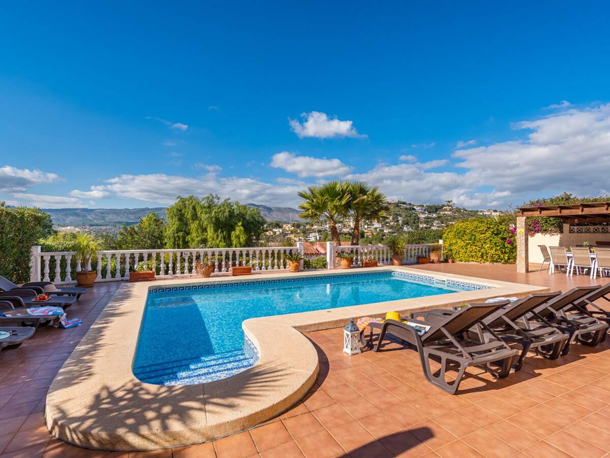 Villa 14 pers. Calpe : piscine 8x4, 6 ch, terrasse barbecue - Photo 2