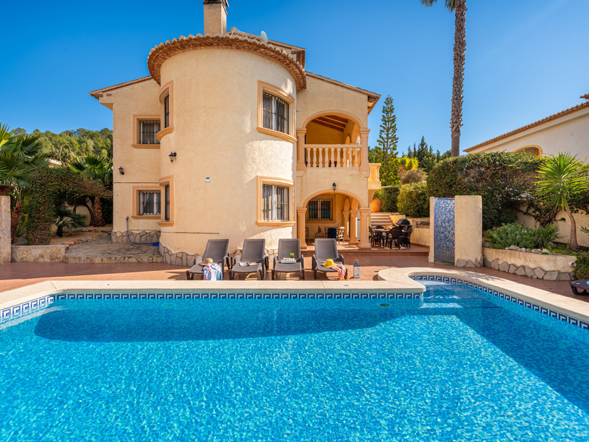 Villa 14 pers. Calpe : piscine 8x4, 6 ch, terrasse barbecue - Photo 3