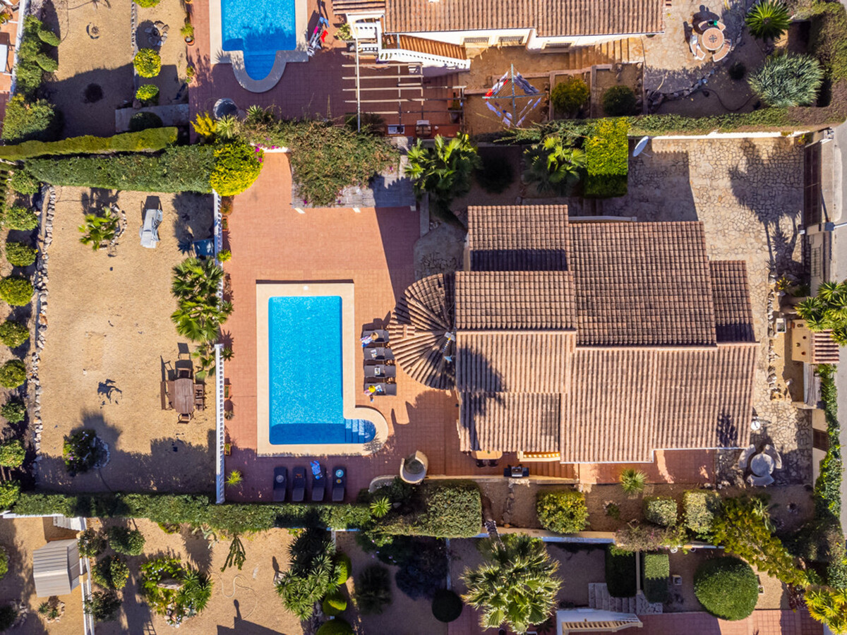 Villa 14 pers. Calpe : piscine 8x4, 6 ch, terrasse barbecue - Photo 5