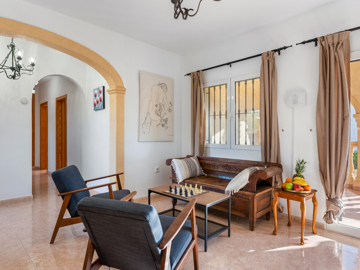Villa 14 pers. Calpe : piscine 8x4, 6 ch, terrasse barbecue - Photo 17