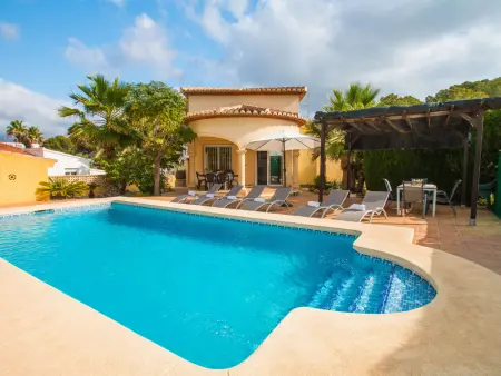 Location villa à Calp, Villa à Calpe: piscine privée, proche plage, clim, animaux acceptés