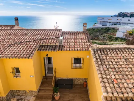 Bungalow avec piscine partagée et vue mer à Benitachell, 4 pers. : photo 4