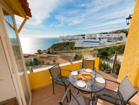 Bungalow avec piscine partagée et vue mer à Benitachell, 4 pers. : photo 7