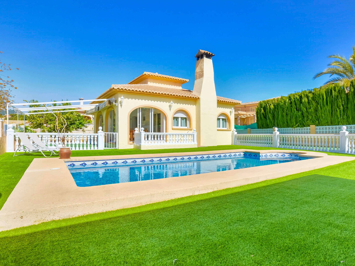 Villa 6 pers, piscine 8x4m et climatisation à Calpe - Photo 1