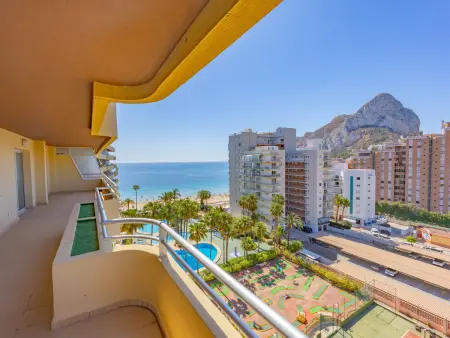 Location appartement à Calp, Appartement à Calpe avec Piscine Collective