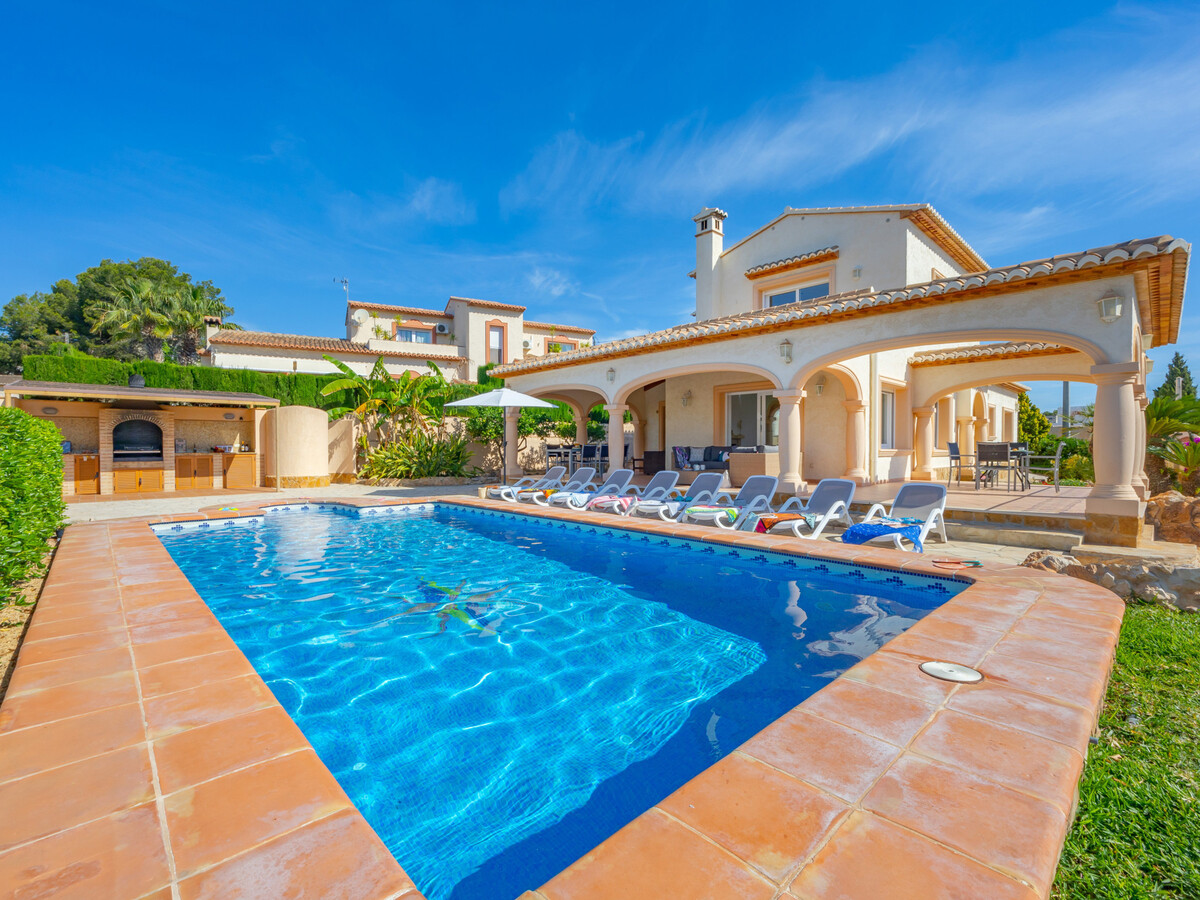 Villa 10 pers, 4 chambres, piscine privée à Calpe - Photo 1