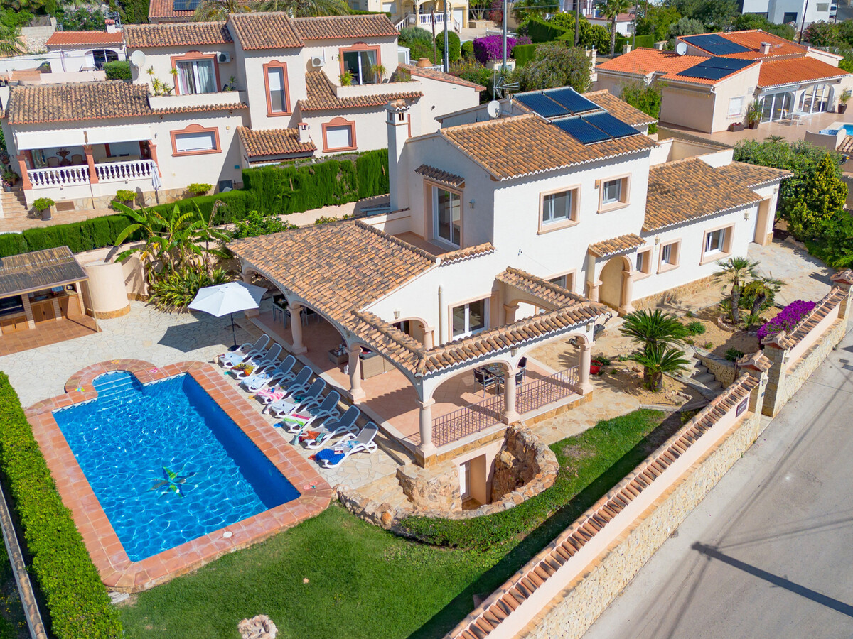 Villa 10 pers, 4 chambres, piscine privée à Calpe - Photo 4