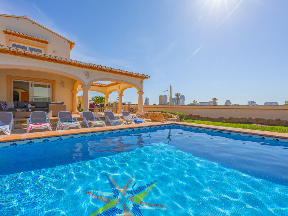 Villa 10 pers, 4 chambres, piscine privée à Calpe - Photo 5