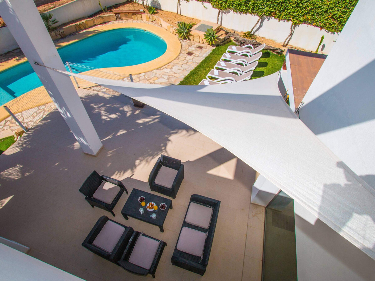 Villa 10 pers. à Calpe : piscine rein, vue Peñón, 1,2 km plage - Photo 8