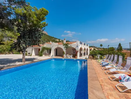 Location villa à Calp, Villa à Calpe pour 12 pers avec piscine privée, tennis, proche centre et plage