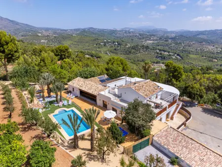 Location villa à Benissa, Villa spacieuse à Benissa pour 14 pers. avec piscine, climatisation et proximité plage