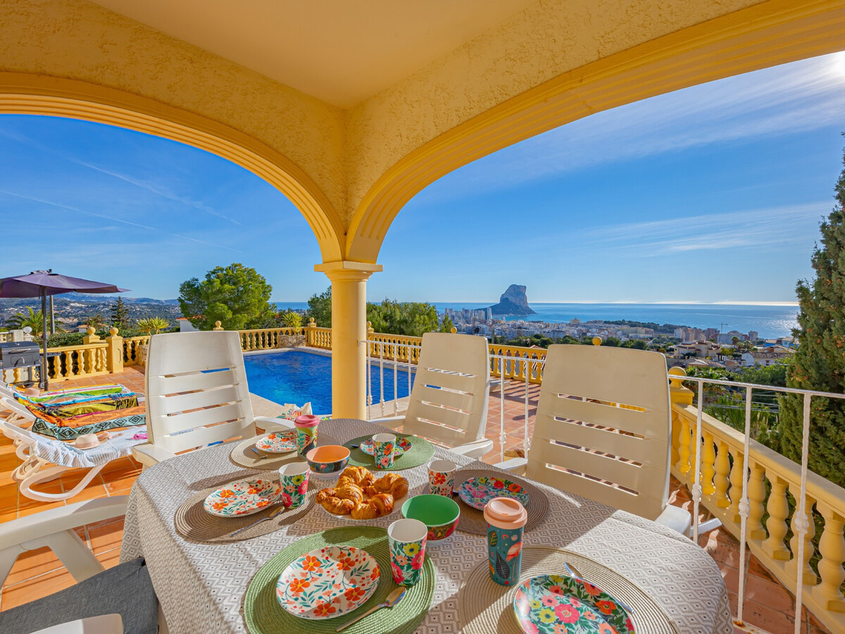 Villa 3 chambres Calpe, piscine 8x4 et solarium mer - Photo 11